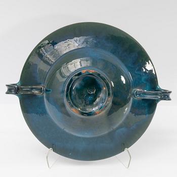 Alfred William Finch, Serving bowl, ceramic, "Iris", Finland, first half of the 20th century.