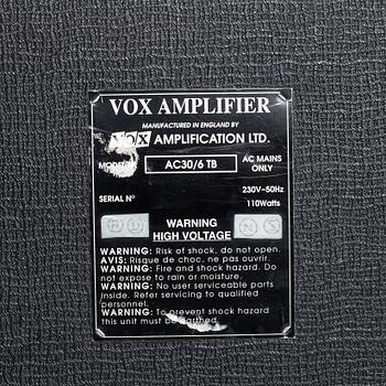 Vox, "AC30-TB", gitarrförstärkare, England 1990-tal.