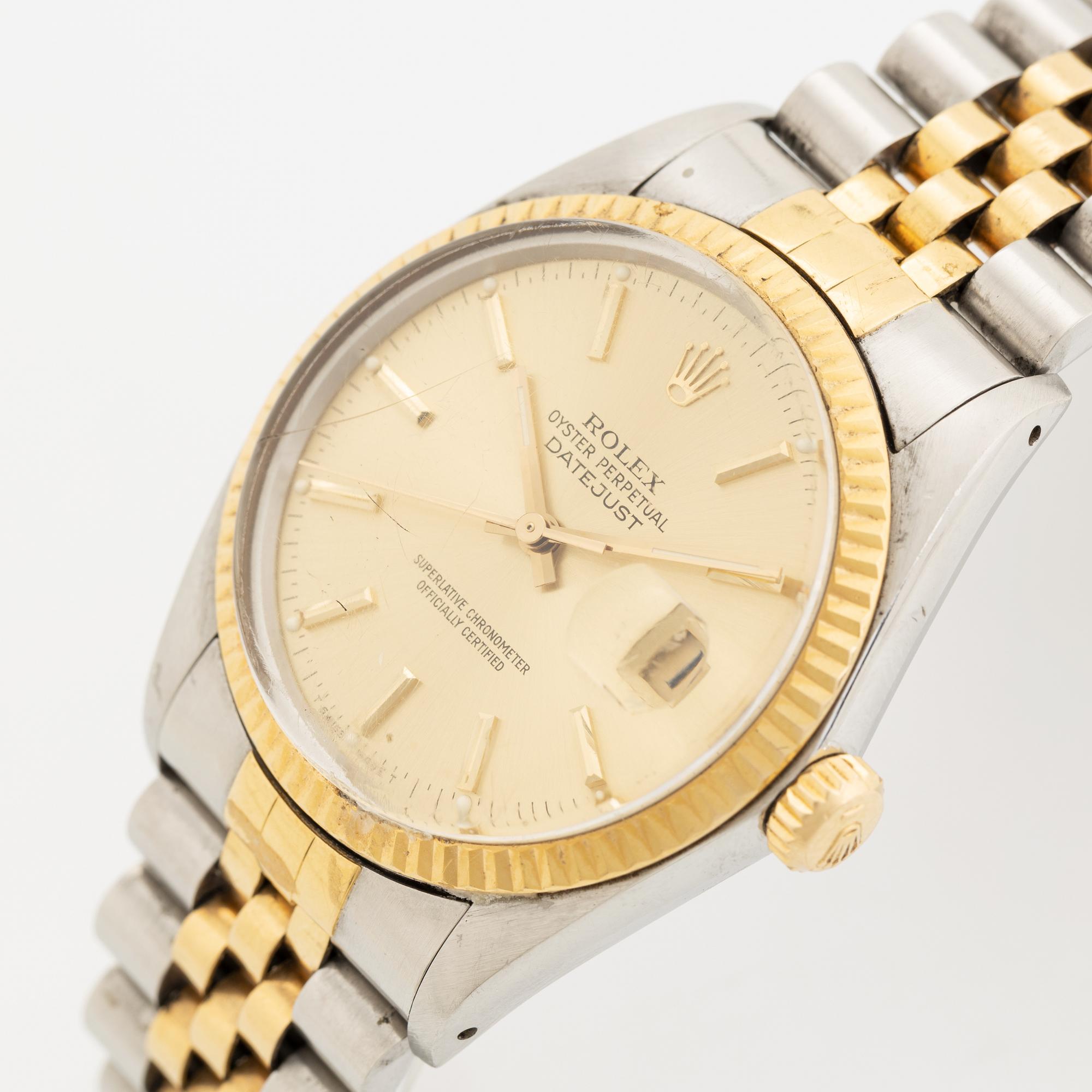 Rolex, Oyster Perpetual, Datejust, wristwatch, 36 mm.