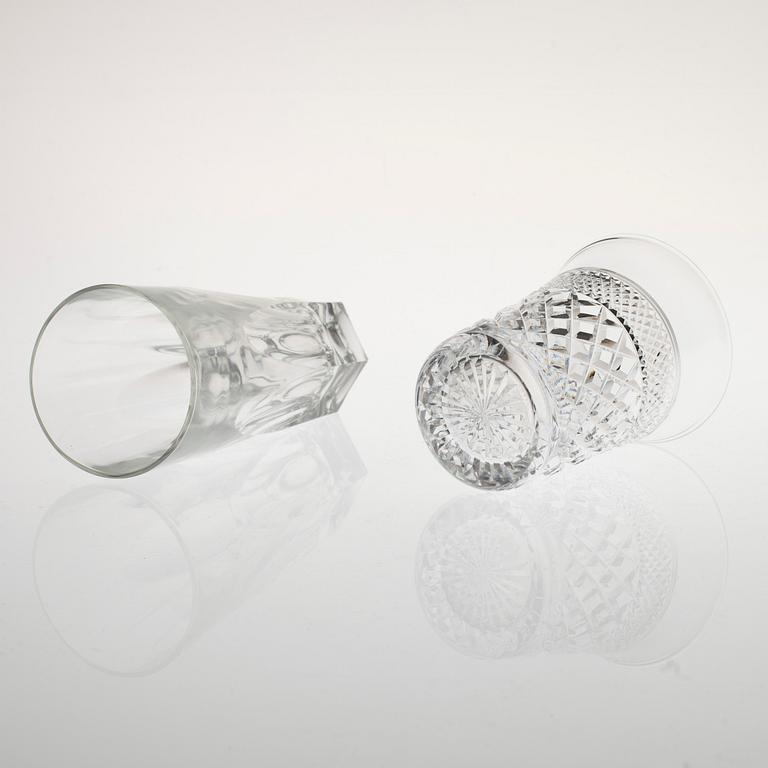 DRICKSGLAS, 9 + 16 st, 1900-talets senare hälft.