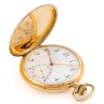 Zenith, pocket watch, hunter case, 51 mm.