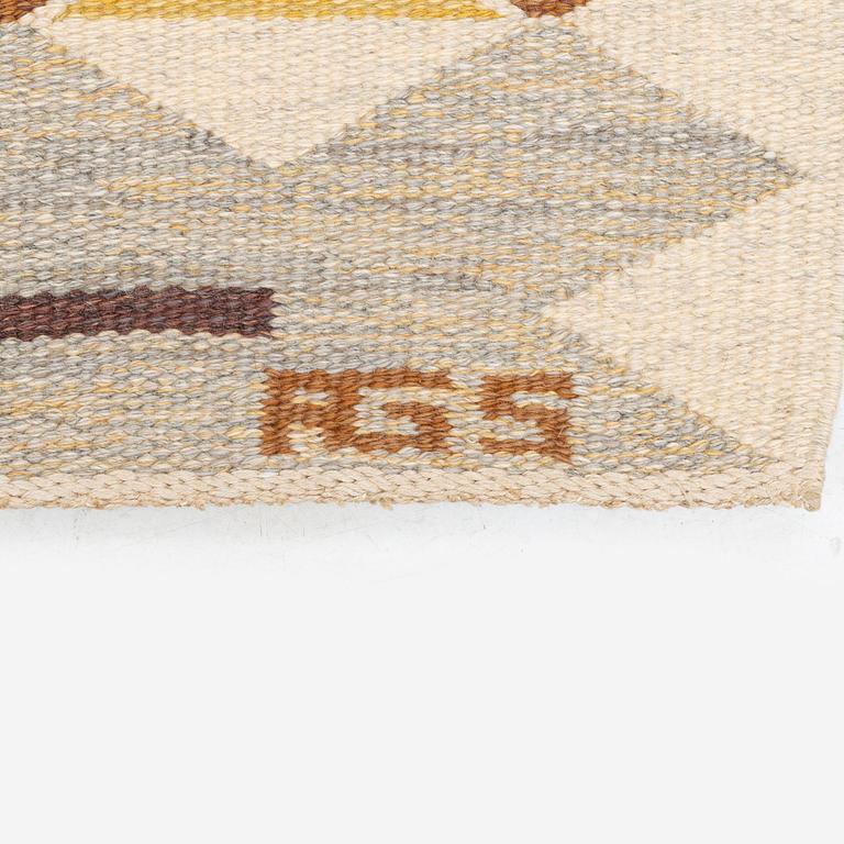 Anna-Greta Sjöqvist, a carpet, tapestry weave, c 245 x 157 cm, signed AG S.