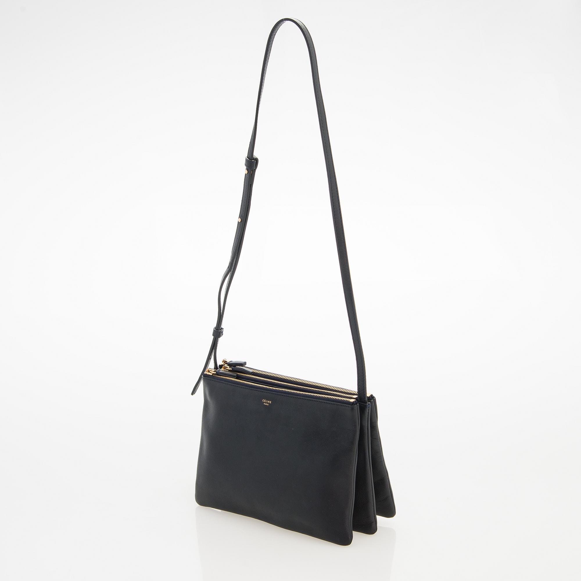 Céline, A black 'Trio' Bag.