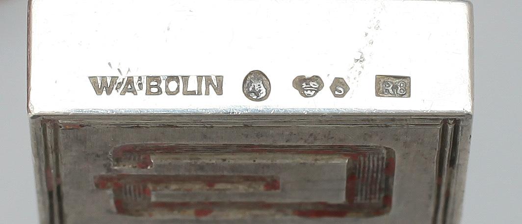 PARTI SIGILL, bla silver, brons, bla Herman Bergman, 1900-tal.