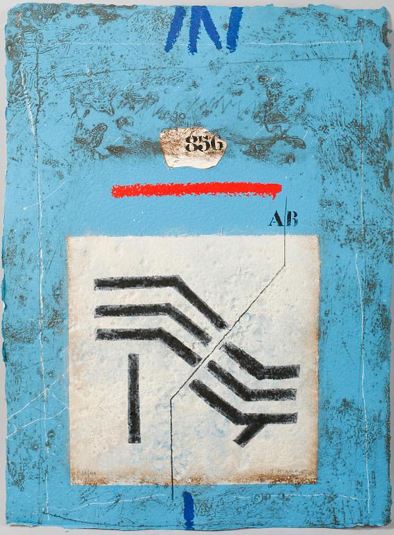 JAMES COIGNARD, färglitografi, sign, numr 20/99.