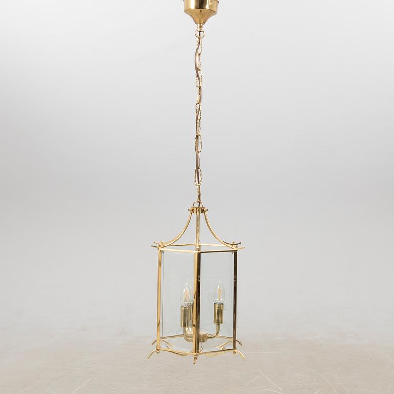 Ceiling lamp, Bellman lantern, second half of the 20th century.