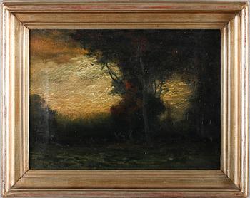 FRANK DE HAVEN, olja på duk, signerad.