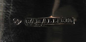SKÅL, silver, CG Hallberg. Ca 680 gr.