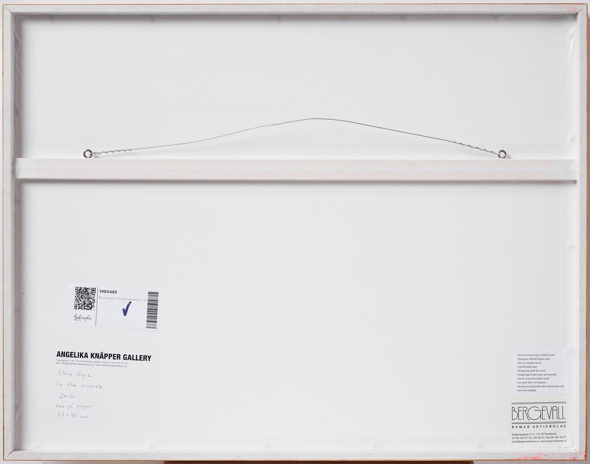 Elvire Soyez, "In the casserole".