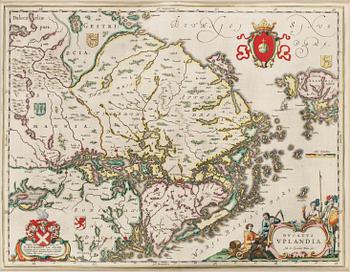 528. Willem Janszoon Blaeu, "Ducatis Uplandia".