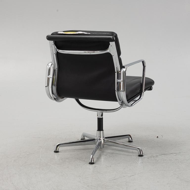 Charles & Ray Eames, a swivel 'Soft Pad Chair EA217', ICF, Italy.