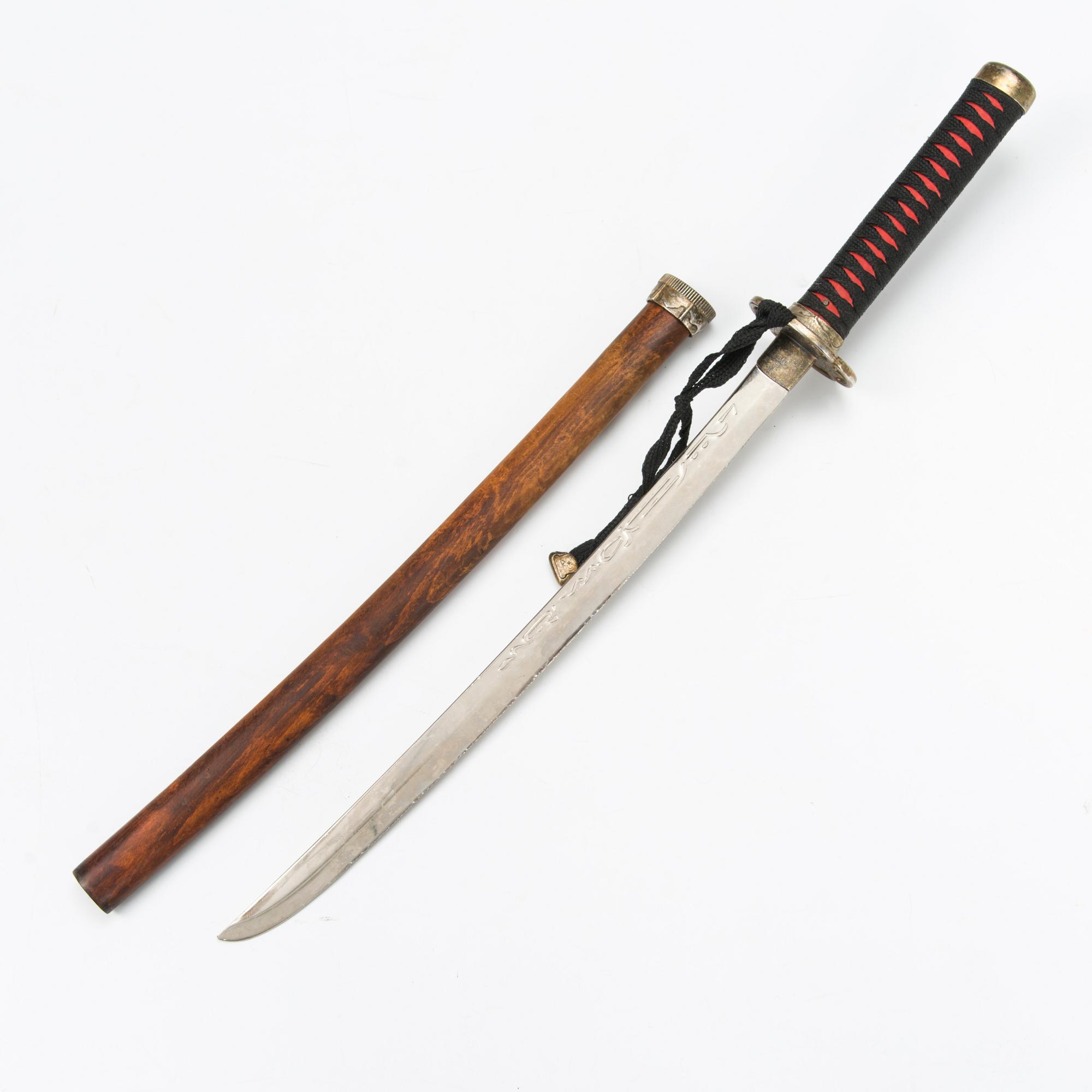 A decorative sword, second half of 20th Century.