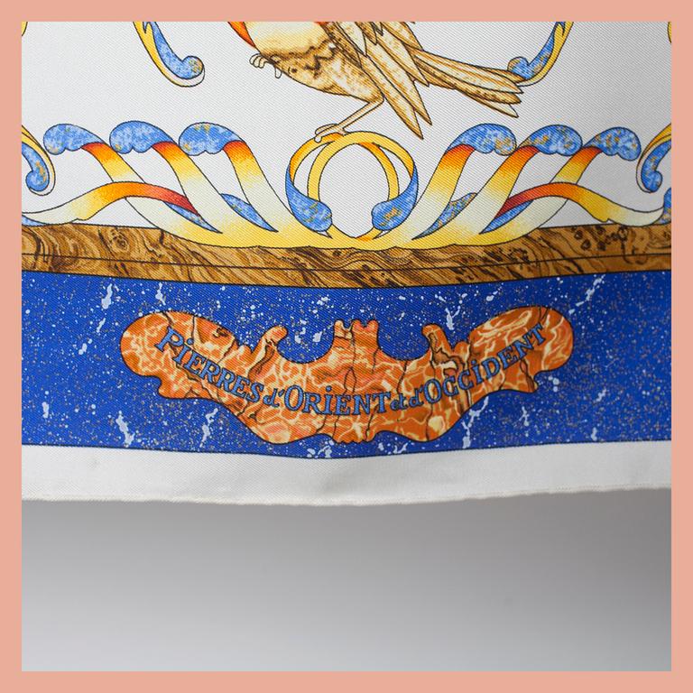 SCARF, "Pierres d'Orient et d'Occident", Hermès.