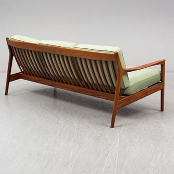 FOLKE OHLSSON, an 'USA-75' teak sofa from Dux.