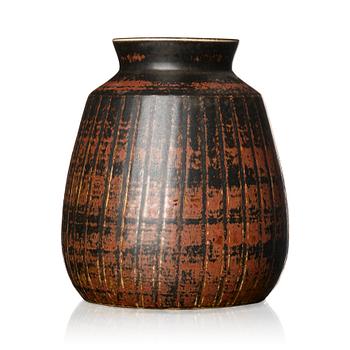 103. Carl-Harry Stålhane, a stoneware vase, Rörstrand, Sweden 1960s.