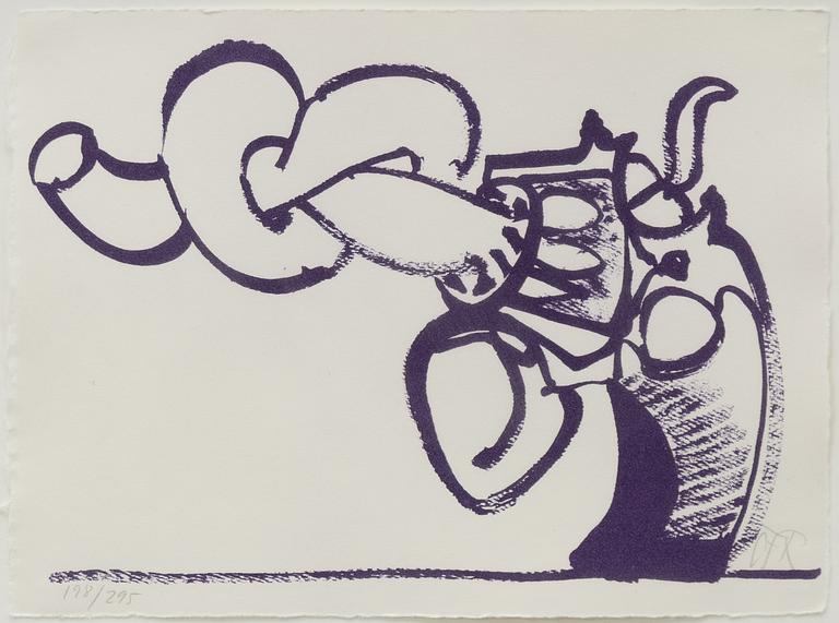 Carl Fredrik Reuterswärd, "Non Violence".