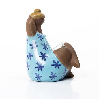 Lisa Larson, a figurine, 'Emma' from the series 'ABC-flickorna', Gustavsberg.