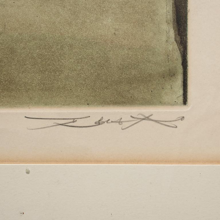 ZAO WOU-KI, färglitografi, sign.