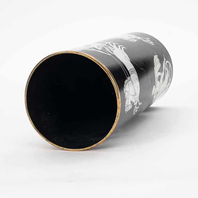 Piero Fornasetti, an umbrella stand, Studio Fornasetti Milan, Italy.