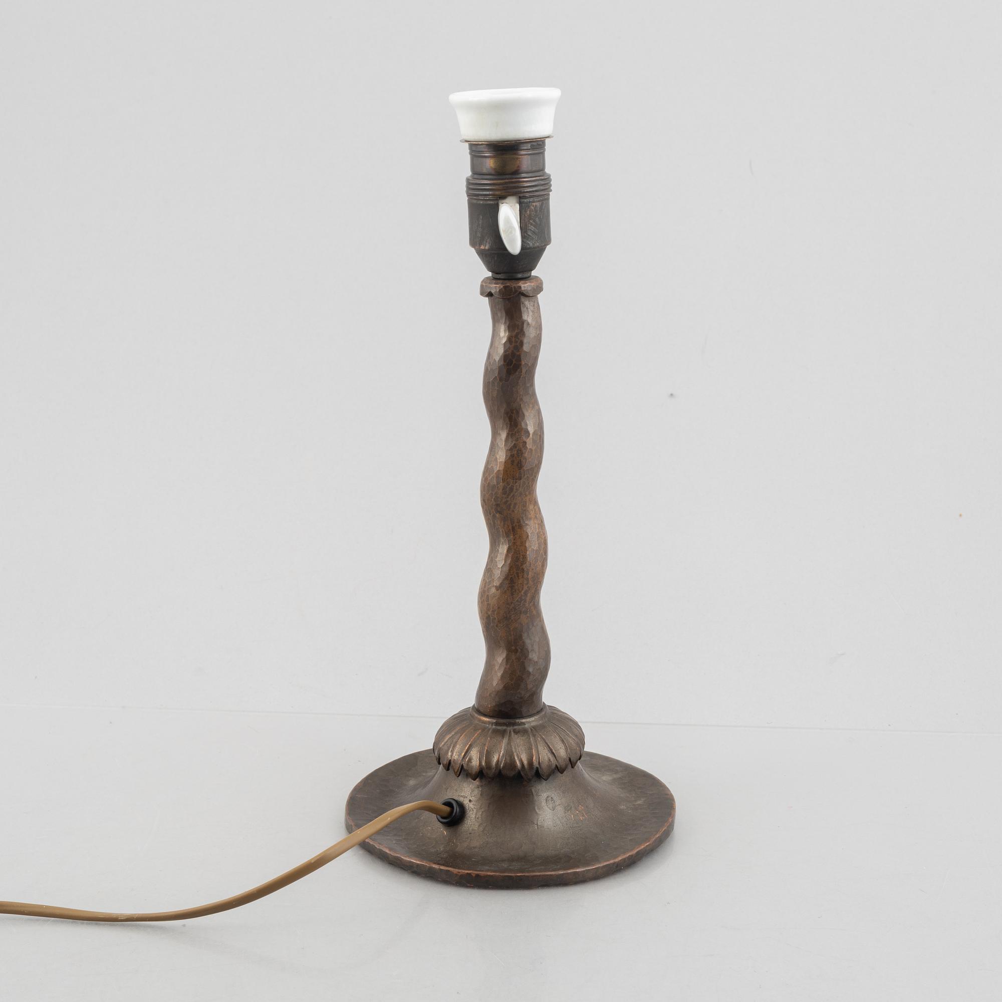 Harald Notini, table lamp, Model 6839, Arvid Böhlmark's Lamp Factory, 1930s.