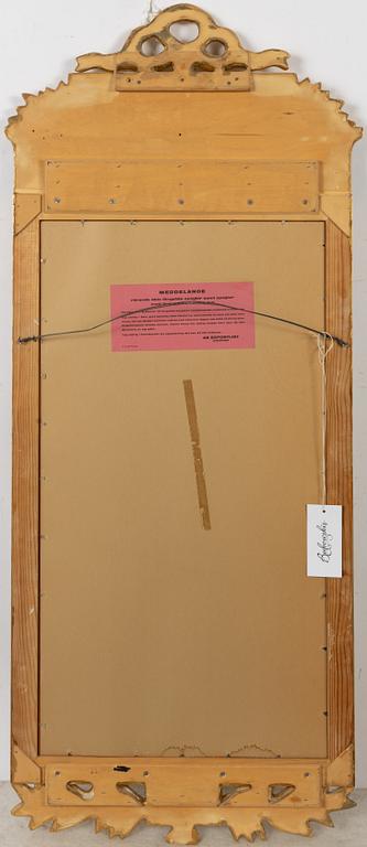 A Gustavian style mirror, AB Exportlist, Nyköping, mid-20th century.