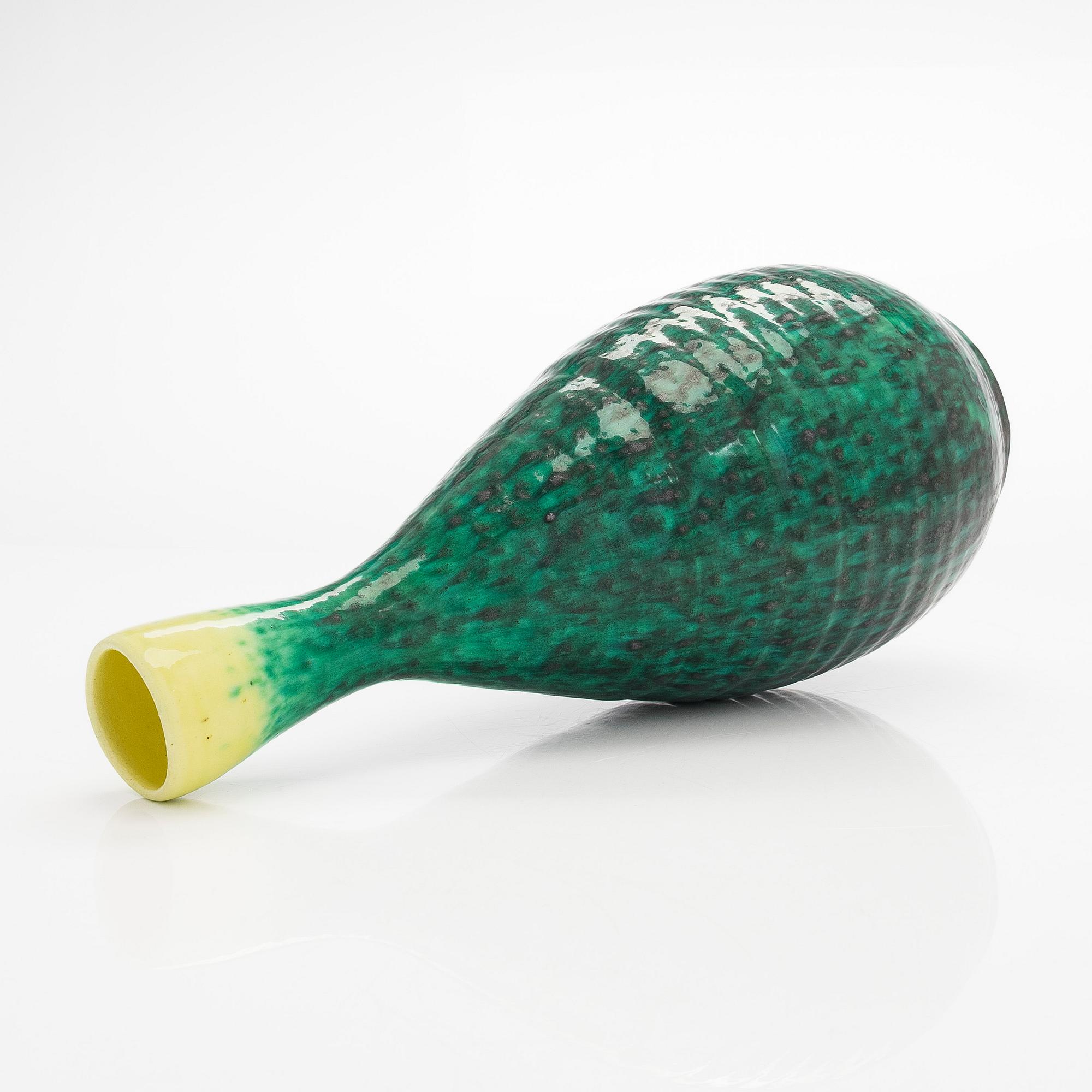 A 1950s Les Potiers d’Accolay stoneware vase, France.