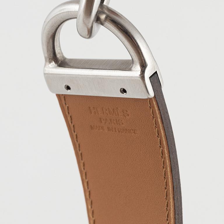 Hermès, a 'Chaine d'Ancre' belt, size 85, 2008.
