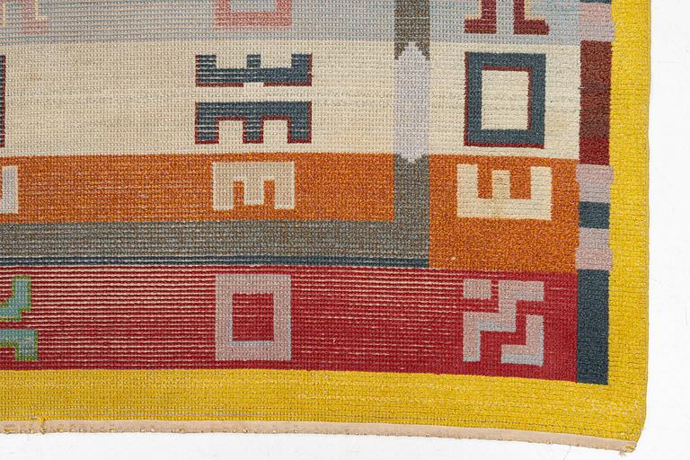 Agda Österberg, a knotted pile carpet, c. 354 x 245 cm, signed AÖ.