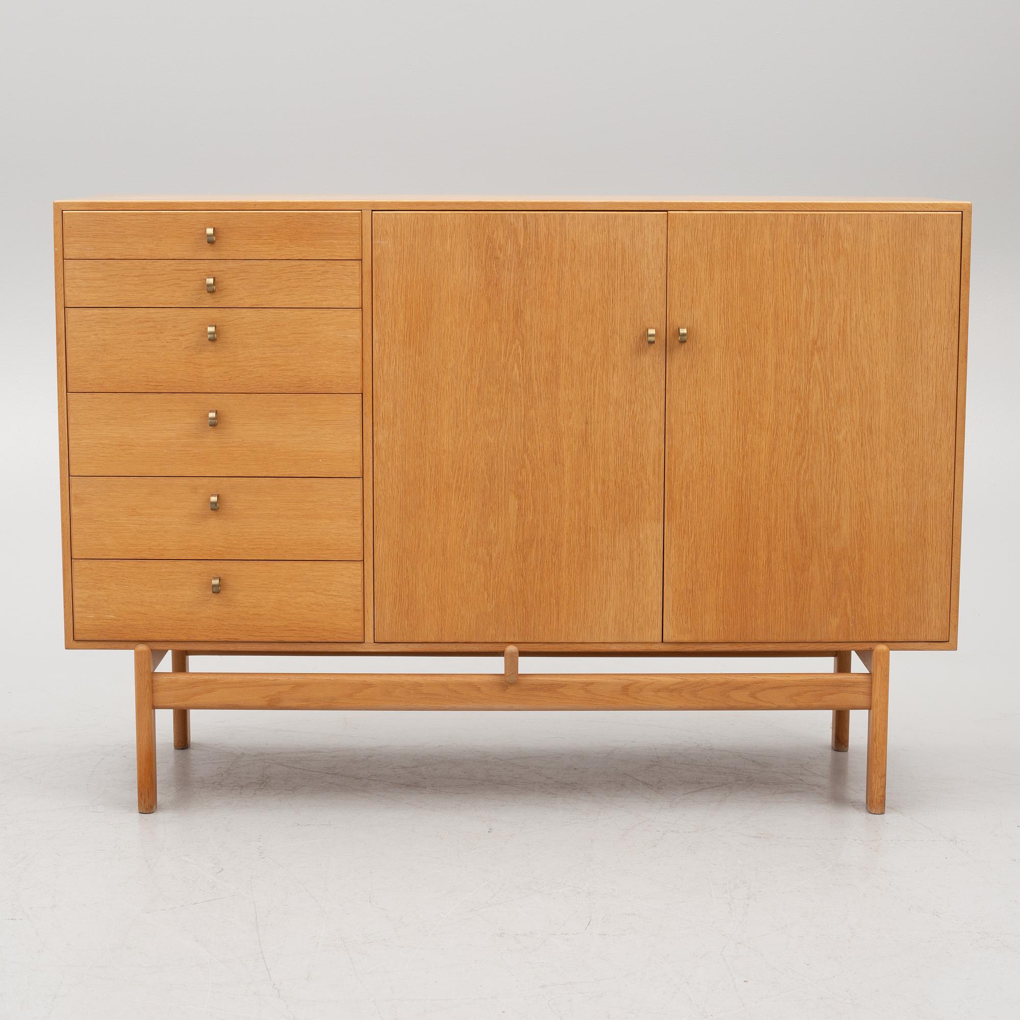 Tove & Edvard Kindt-Larsen, rare cabinet, Seffle Möbelfabrik, Säffle, 1960s.