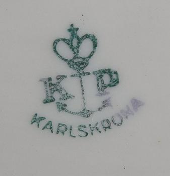MAT- OCH KAFFESERVIS, 72 delar, porslin, Karlskrona.
