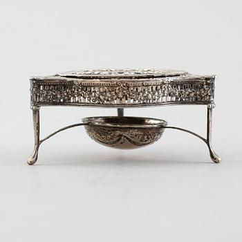 TESIL, silver, sannolikt Frankrike, 1800-/1900-tal. Vikt ca 154 gram.
