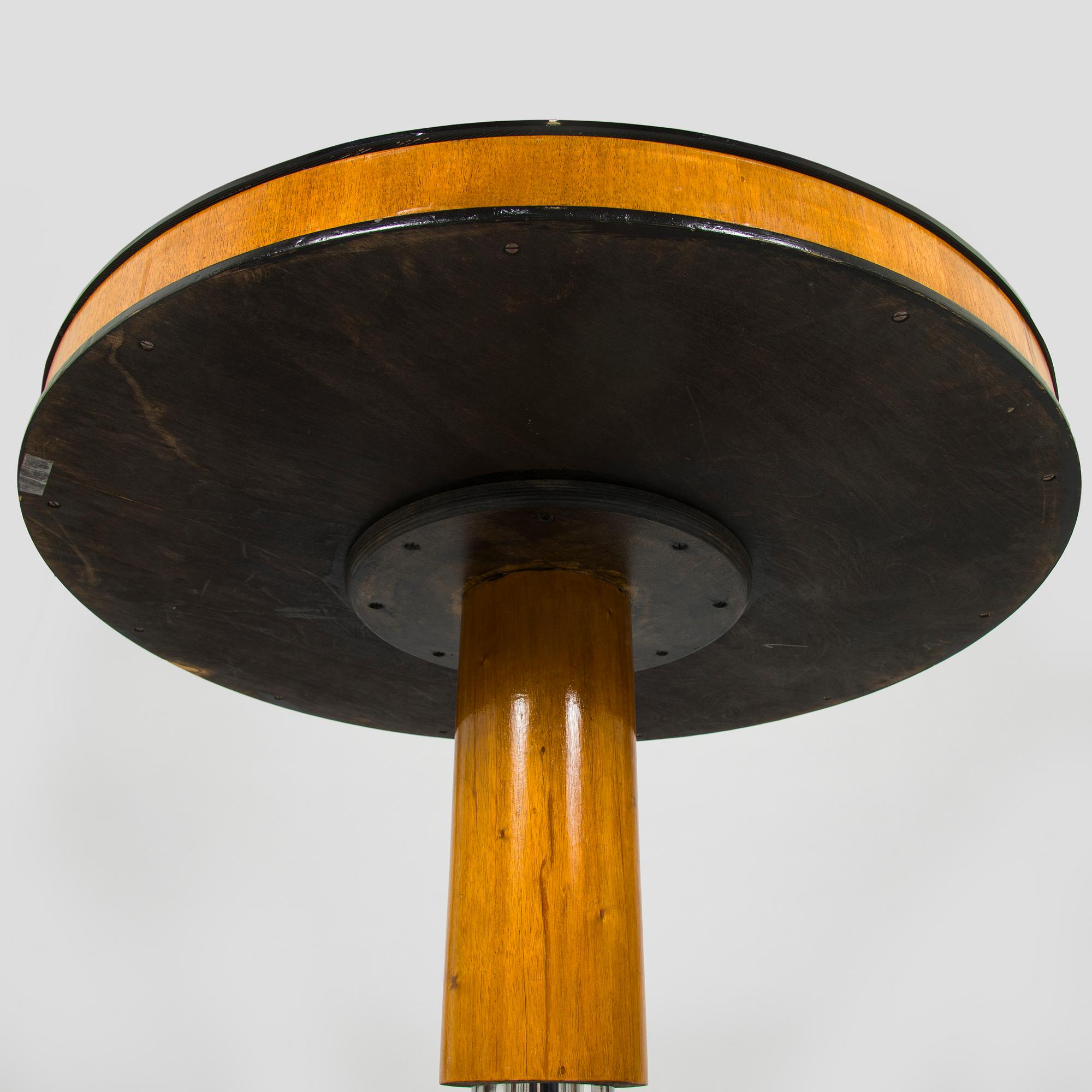 Pauli Blomstedt, a pair of 1930s armchairs and table for Merivaara Ltd.