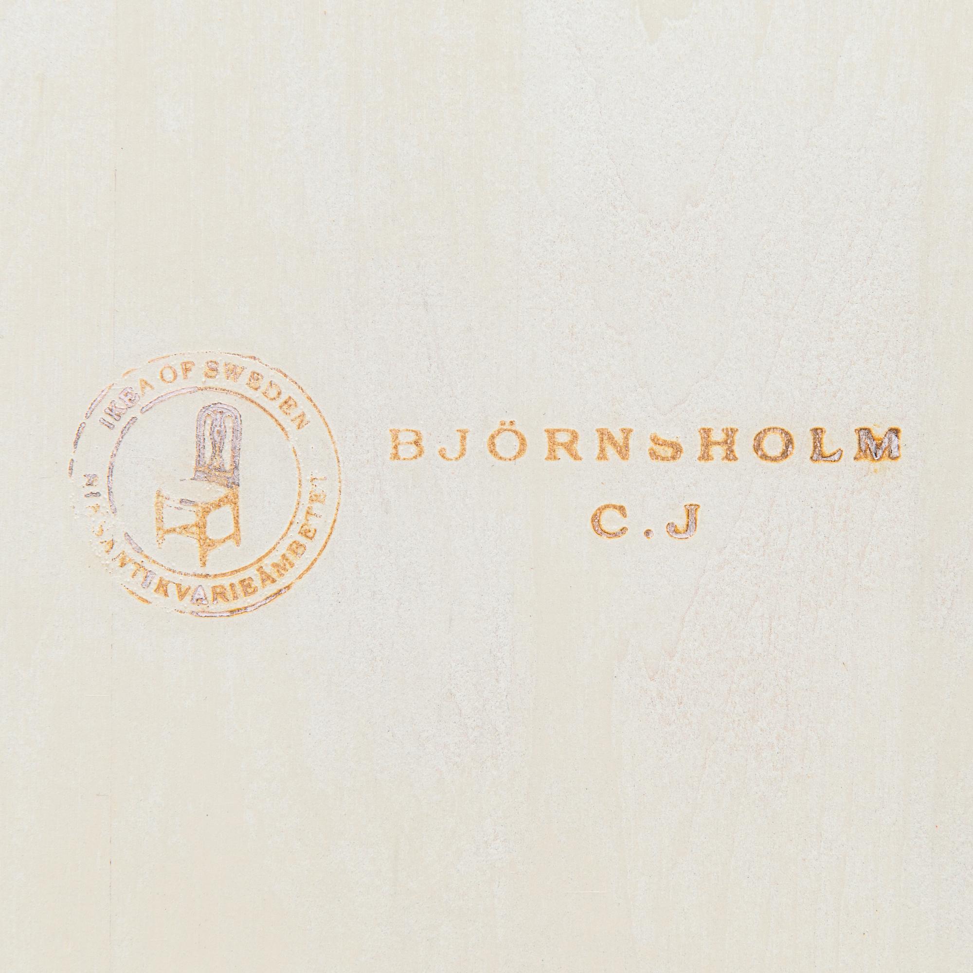 Fällbord, "Björnsholm", och stol, "Hallunda", IKEA, 1700-tals serien, 1990-tal.