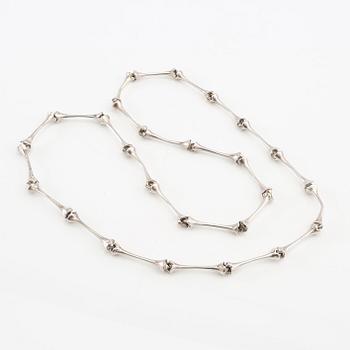 Björn Weckström, halsband silver "Aranda" Lapponia 1984.