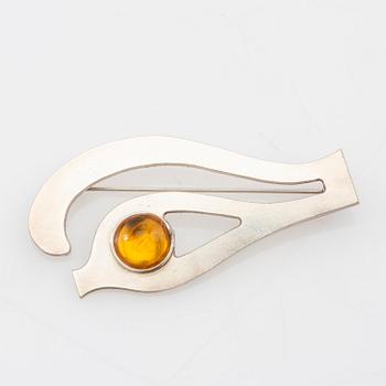 Elon Arenhill, Brooch of silver in the form of the Eye of Horus.