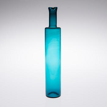 FLASKA, glas, signerad Nanny Still, Riihimäen Lasi Oy.