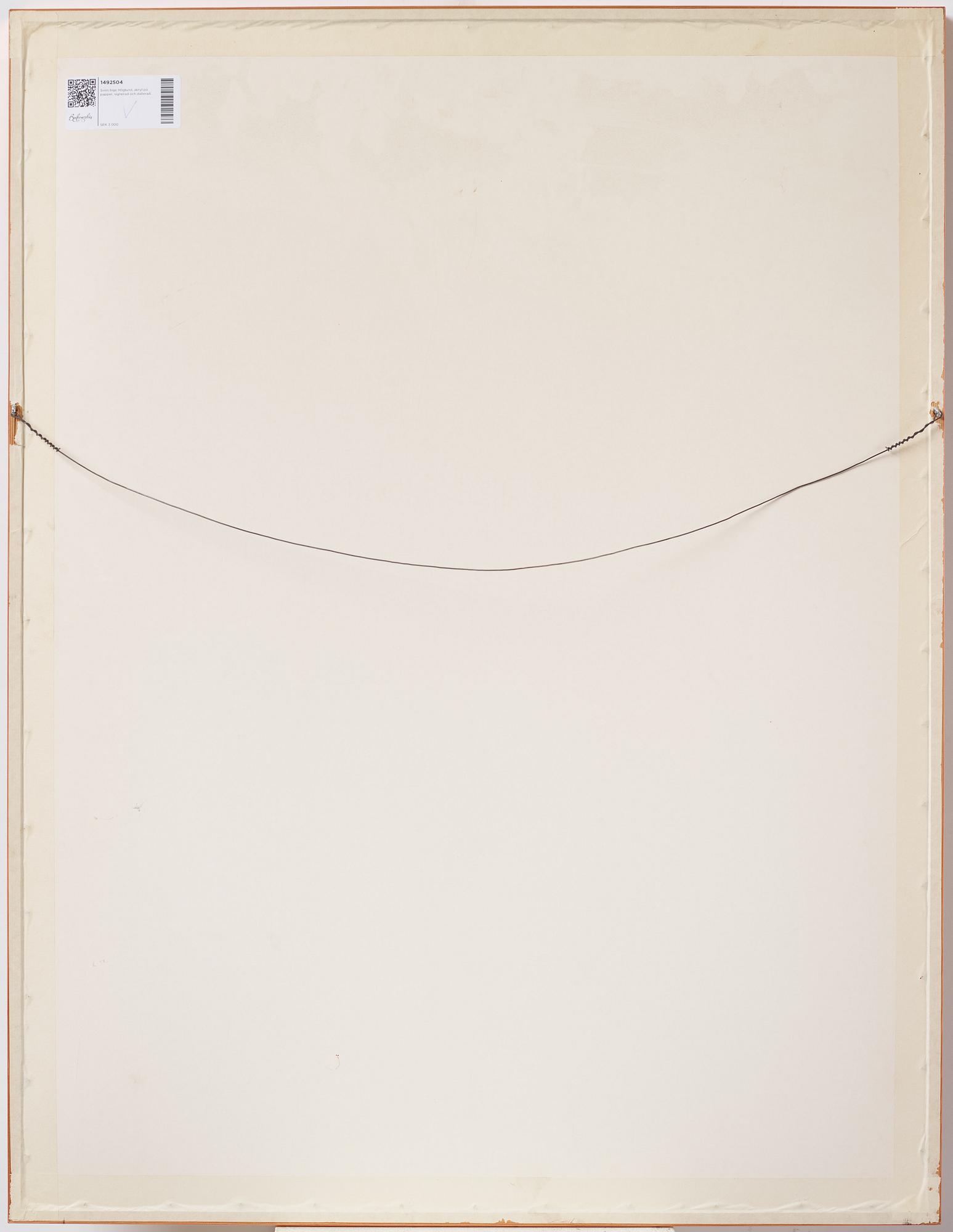 Sven Inge Höglund, Utan titel.