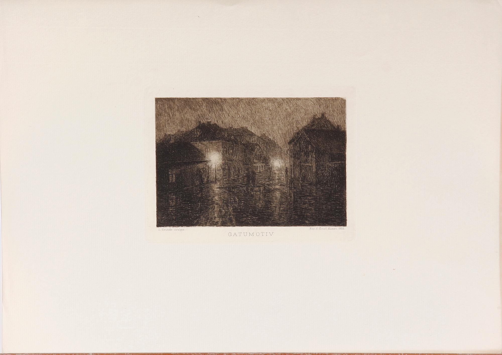 PARTI LITOGRAFISKA TRYCK, ca 30 st, 1800-1900-tal.