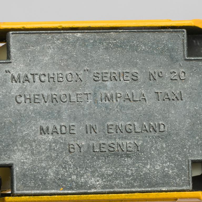 LESNEY MATCHBOX SERIES FOUR CARS.