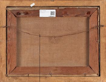 OKÄND KONSTÄR, olja på duk, 1800-tal.