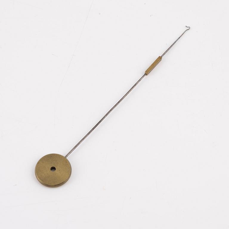 Table pendulum clock, France, mid-19th century.