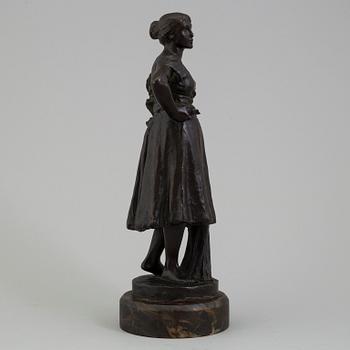 A SCULPTURE, after Max Valentin, signed M. Valentin,