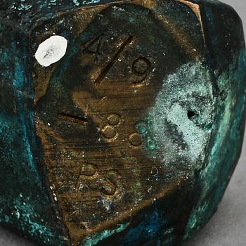 PÅL SVENSSON, skulptur, sign, numr 4/9 o dat 1988.