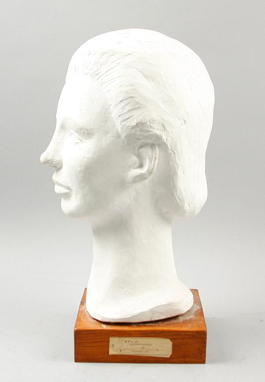 GUNNAR NORDIN, skulptur, gips, sign GN o dat -59.