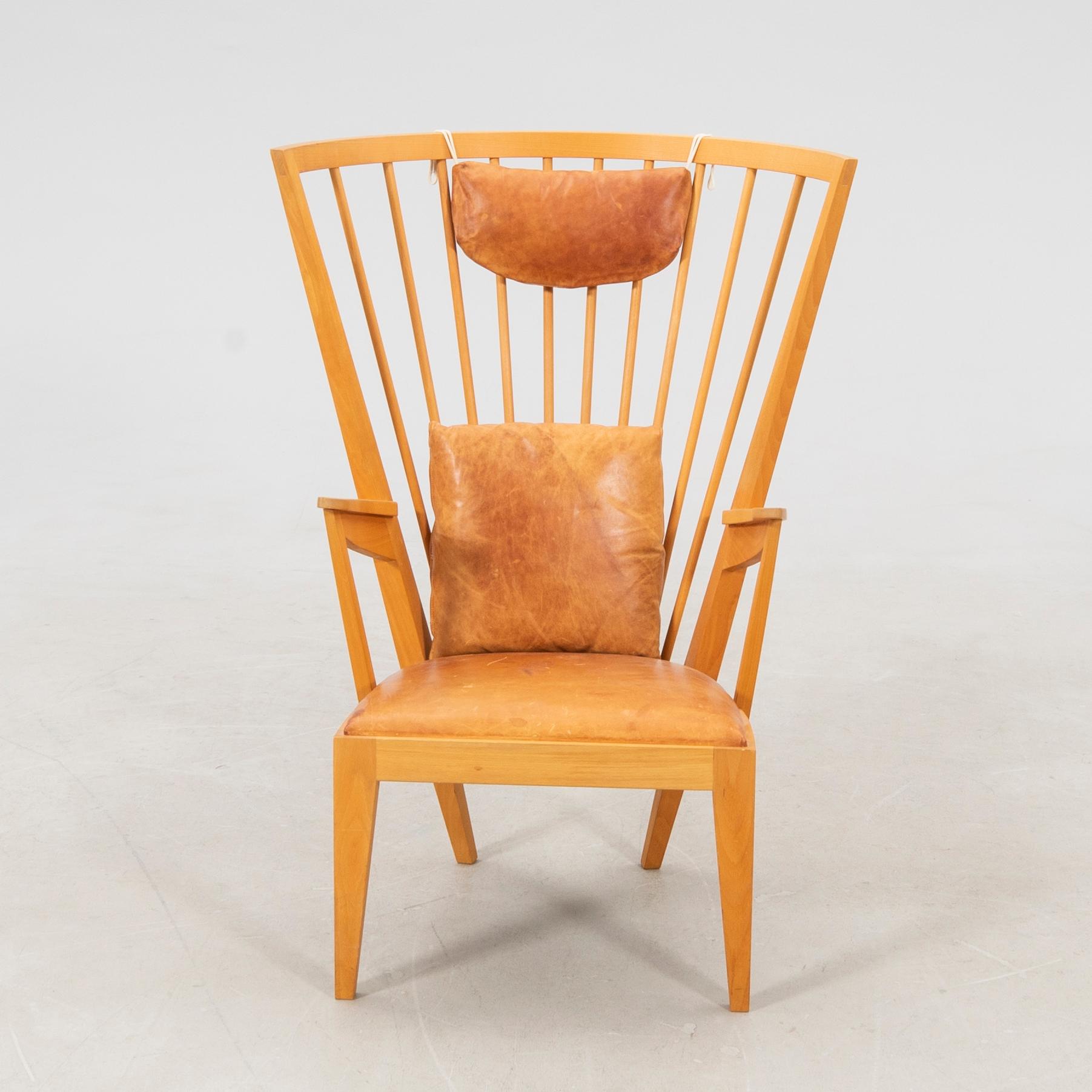 Nirvan Richter, "Länstol", Norrgavel, formgiven 1993.