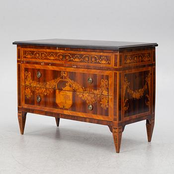 A chest of drawers, Italy, circa 1800.