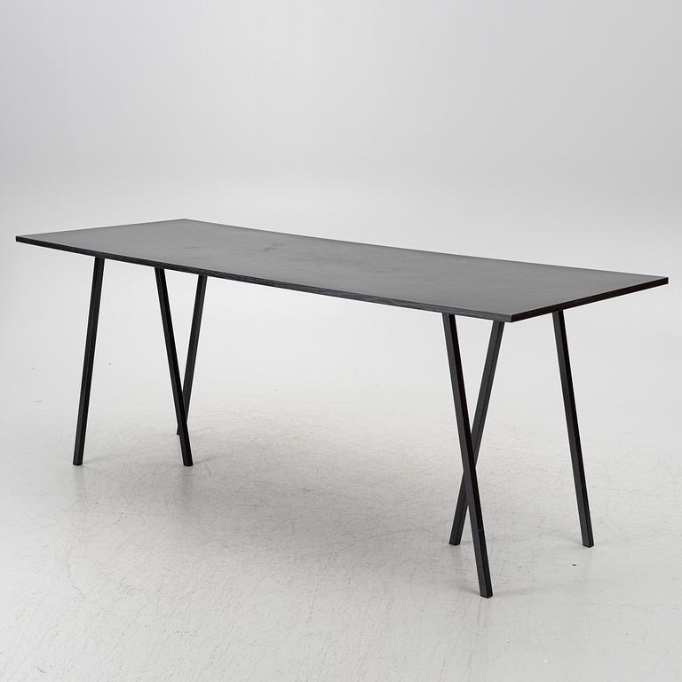 A 'Loop Stand High Table', Hay.