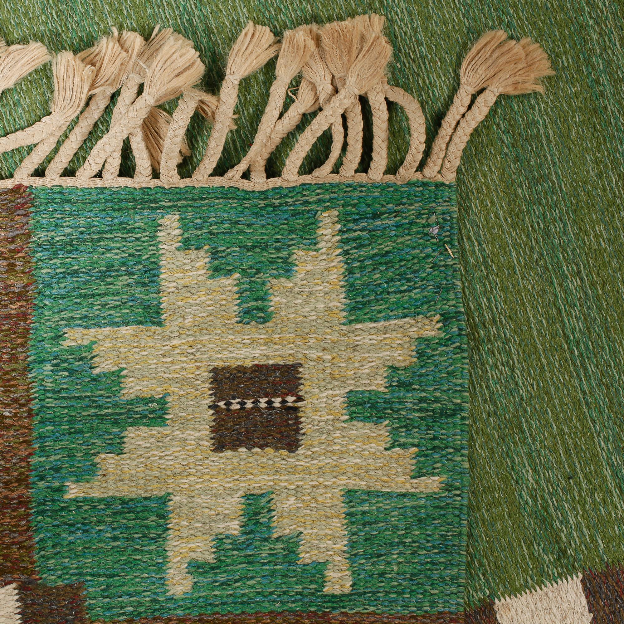MATTA, rölakan, Ingegerd Silow, omkring 1900-talets mitt, 200x135 cm.