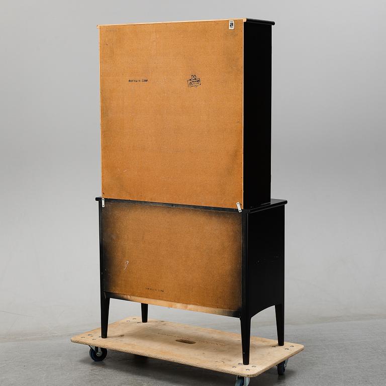 A 'Charlotte' vitrine cabinet by Kerstin Hörlin-Holmquist for Asko, 1970's.