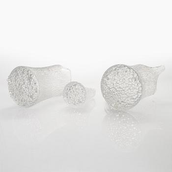 Tapio Wirkkala, matservis, glas, "Ultima Thule", 59 delar, Iittala, 1900-talets andra hälft.